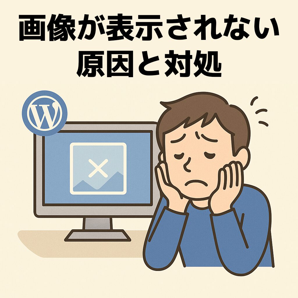 画像が表示されない原因と対処