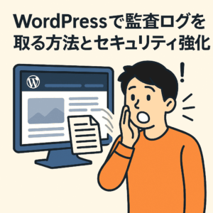WordPressで監査ログを取る方法とセキュリティ強化